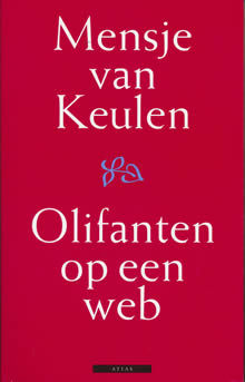 Olifanten op een web